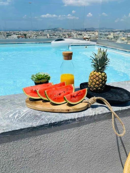 New 2Bd Aprt With Shared Rooftop Pool D3 Athens Exterior photo